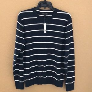 Banana Republic Stripe Crew Neck Sweater